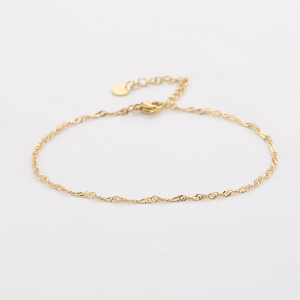JE14881 - GOLD - ENKELBANDJE