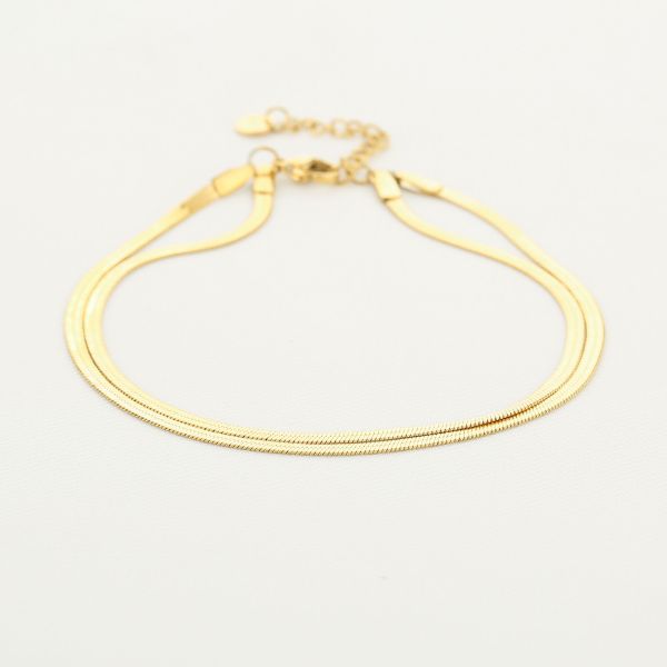 JE15059 - GOLD - ENKELBANDJE
