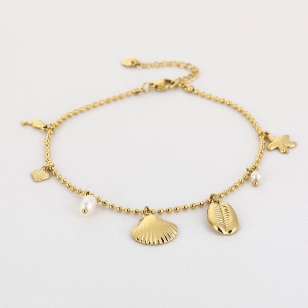 JE17245 - GOLD - ENKELBANDJE