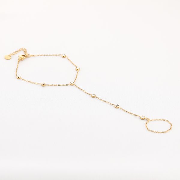 JE19754 - GOLD - HAND ARMBAND/KETTING
