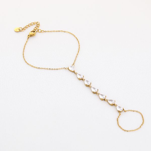 JE19782 - GOLD - HANDARMBAND/KETTING
