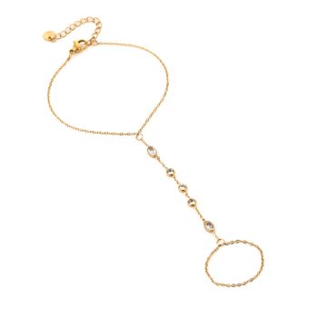 JE19752 - GOLD - HAND ARMBAND/KETTING