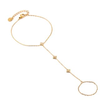 JE19753 - GOLD - HAND ARMBAND/KETTING