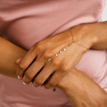 JE19752 - GOLD - HAND ARMBAND/KETTING