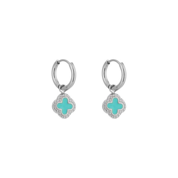 JE14108 - TURQUOISE/SILVER