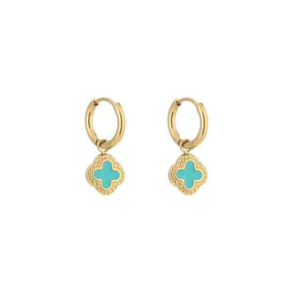 JE14108 - TURQUOISE/GOLD