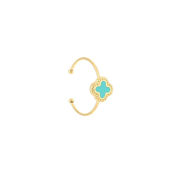 JE14109 - TURQUOISE/GOLD