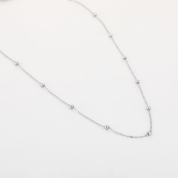 JE17303 - SILVER - Buik ketting