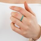 JE14594 - TURQUOISE/GOLD