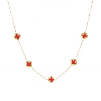 JE14111 - RED/GOLD