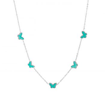 JE14553 - TURQUOISE/SILVER