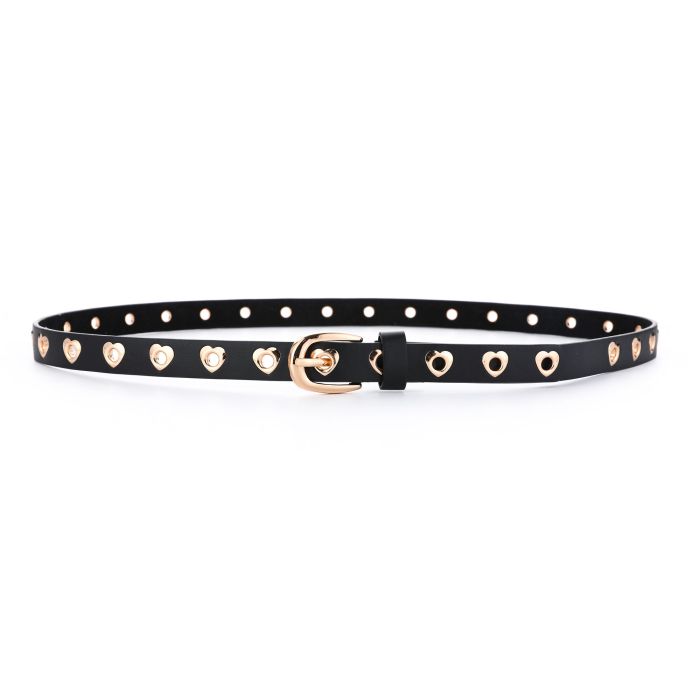 17415 - BLACK/GOLD - PAKKET 12 stuks