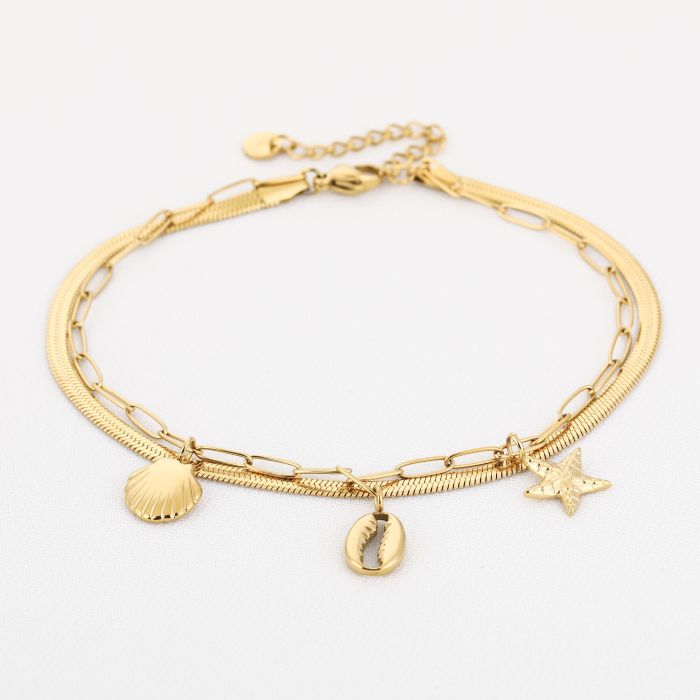 JE17744 - GOLD - ENKELBANDJE