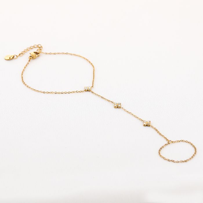 JE19753 - GOLD - HAND ARMBAND/KETTING