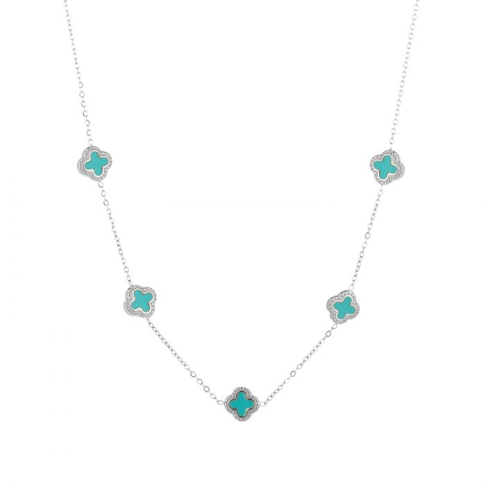 JE14111 - TURQUOISE/SILVER