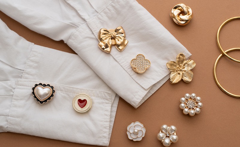 Button covers Button covers